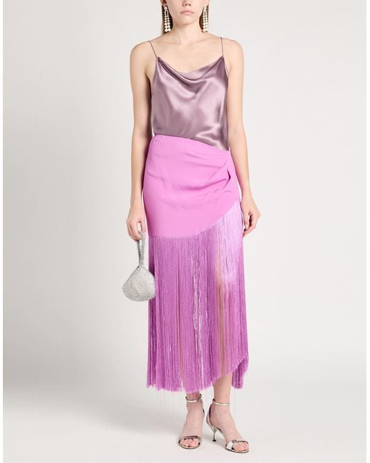 SIMONA CORSELLINI Pink Maxi-Rock