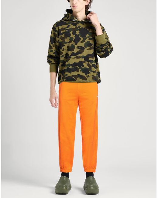 MSGM Orange Trouser for men