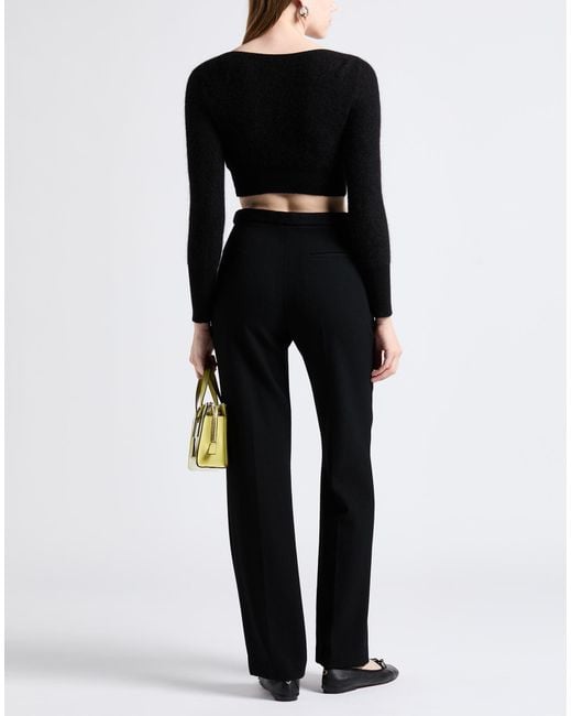 The Row Black Pants Wool
