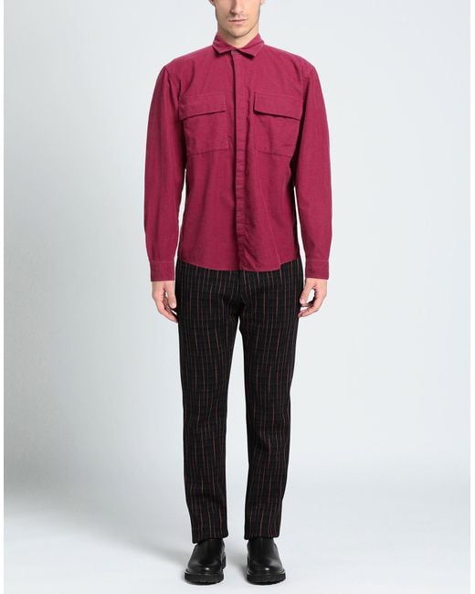 Dondup Red Shirt for men