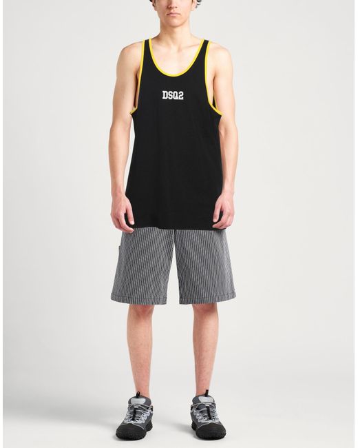 DSquared² Tank Top in Black für Herren