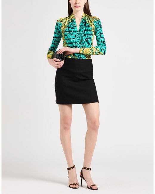 Versace Green Bodysuit Viscose