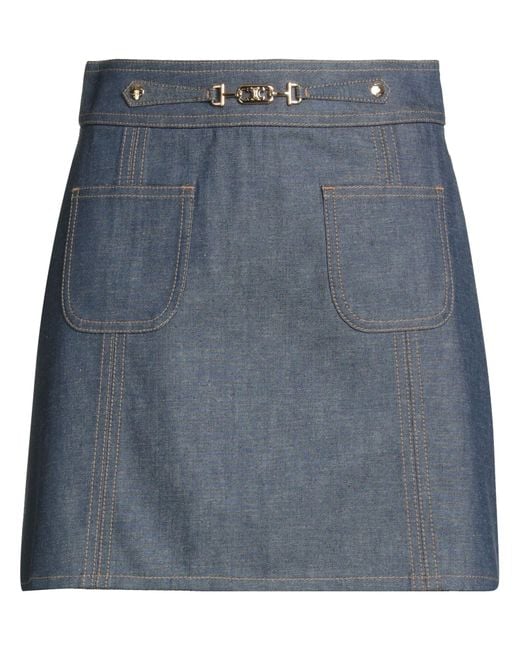 Jupe En Jean Celine en coloris Bleu Lyst