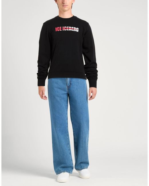 Ice Iceberg Black Sweatshirt for men