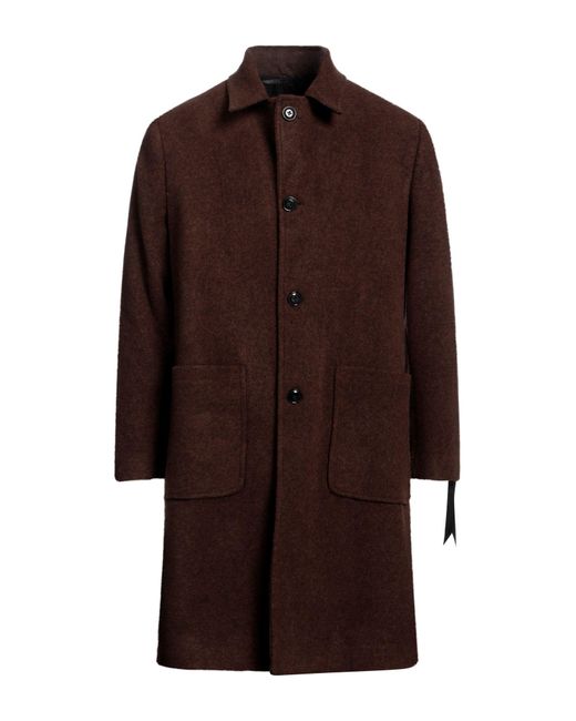 Officina 36 Brown Coat for men