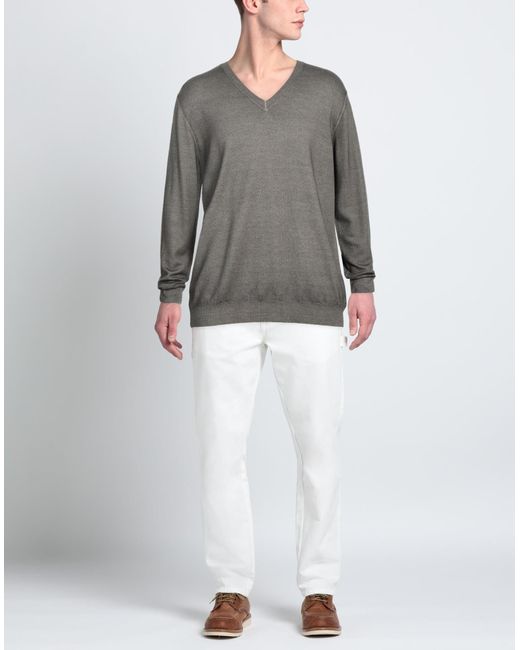 Dondup Gray Sweater for men