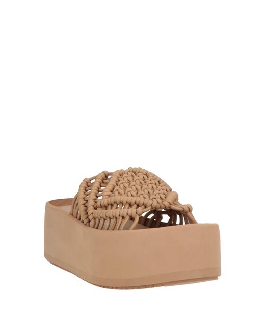 Paloma Barceló Brown Sandals