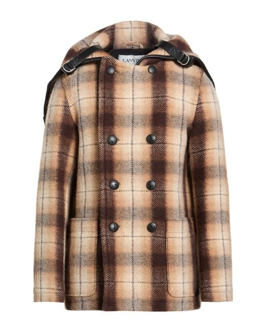 Abrigo Lanvin de hombre de color Brown