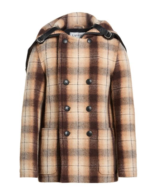 Lanvin Brown Coat for men