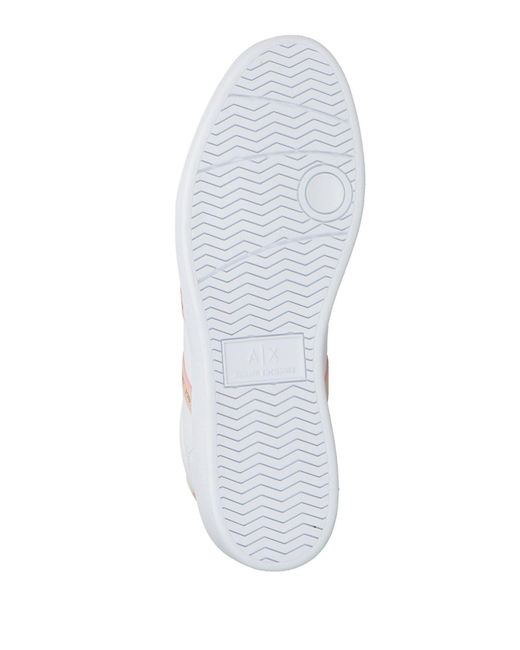 ARMANI EXCHANGE White Trainers