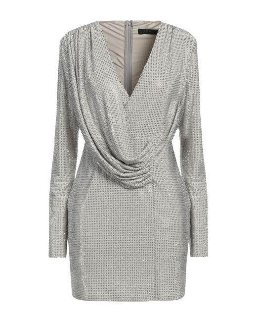 Twenty Four Haitch Gray Mini Dress