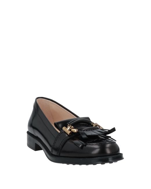 Tod's Black Loafer