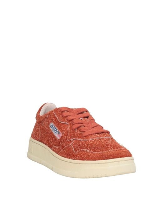 Autry Multicolor Rust Sneakers Leather