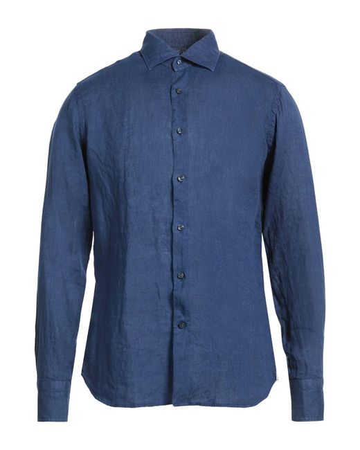 CALIBAN 820 Blue Shirts for men