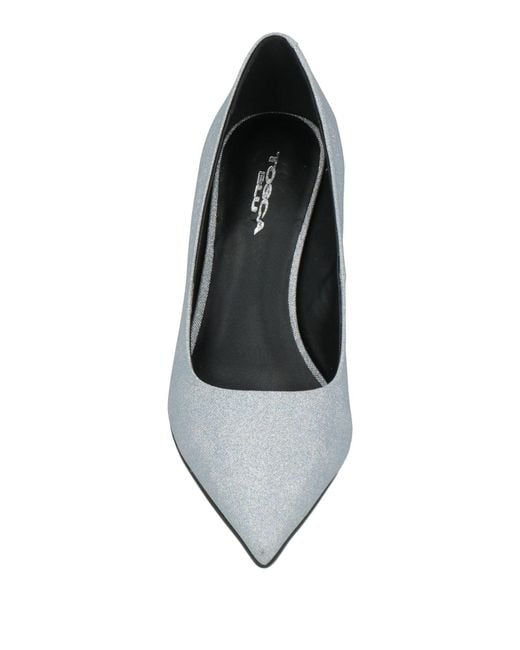 Tosca Blu White Pumps
