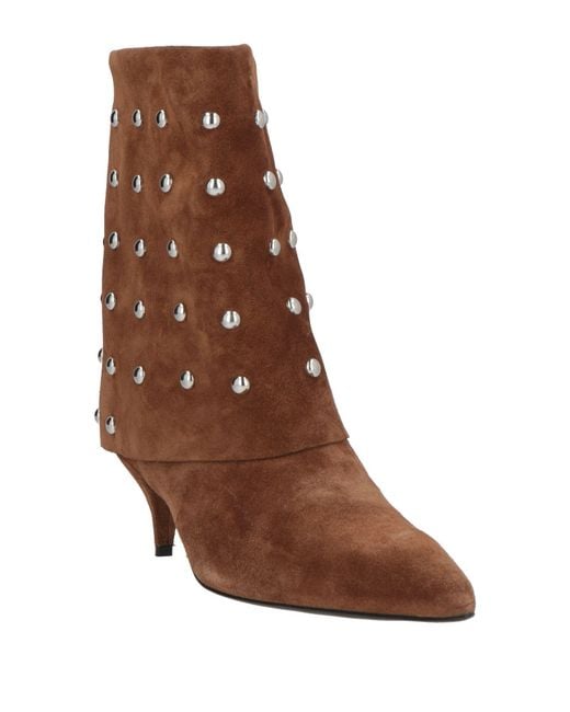 Ovyè Brown Ankle Boots