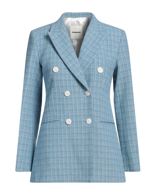 Sandro Blue Blazer