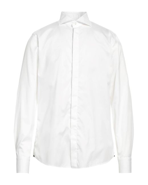 Tagliatore White Shirt for men