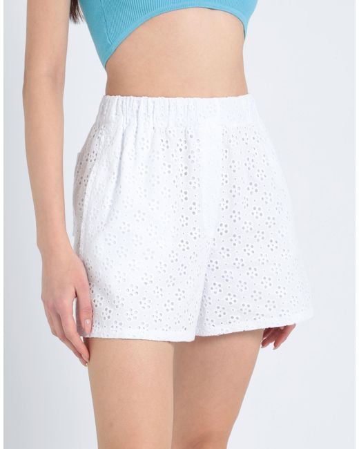 KENZO White Shorts & Bermuda Shorts