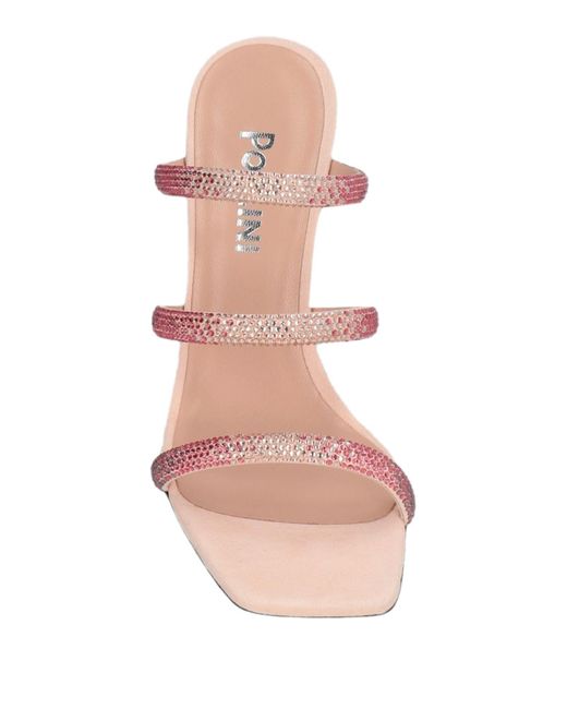 Pollini Pink Sandals