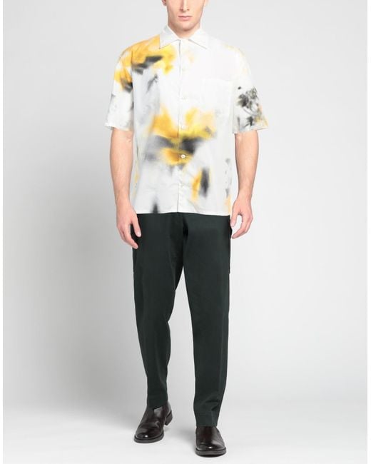 McQueen White Shirt for men