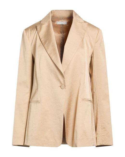 Antonelli Natural Blazer Viscose, Cotton, Elastane