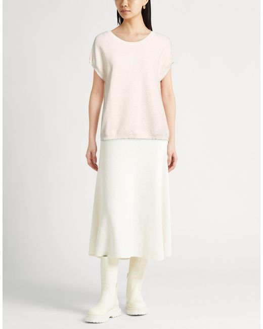 Pullover Moorer en coloris Natural