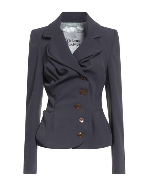 Vivienne Westwood Blue Blazer Polyester
