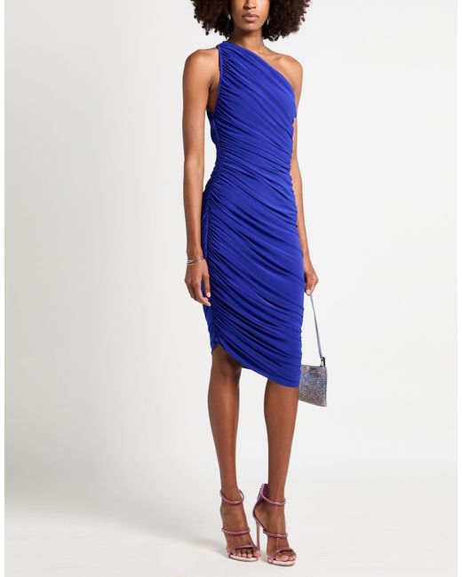 Norma Kamali Blue Midi Dresses