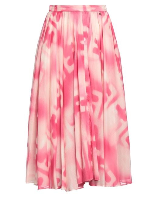 Gonna Midi di Elisabetta Franchi in Pink