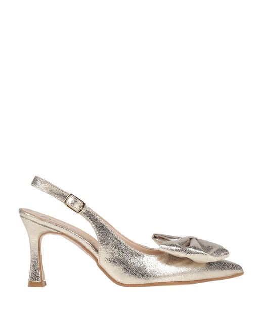 Decolletes di Divine Follie in Metallic