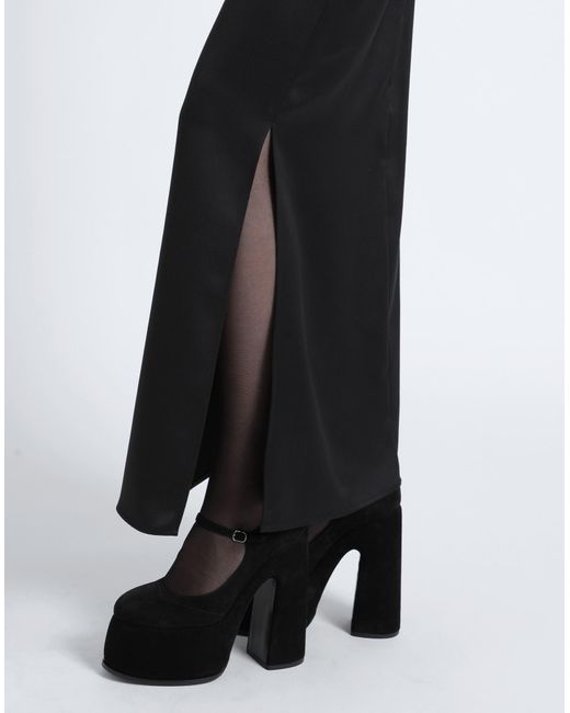 Vestido largo MAX&Co. de color Black