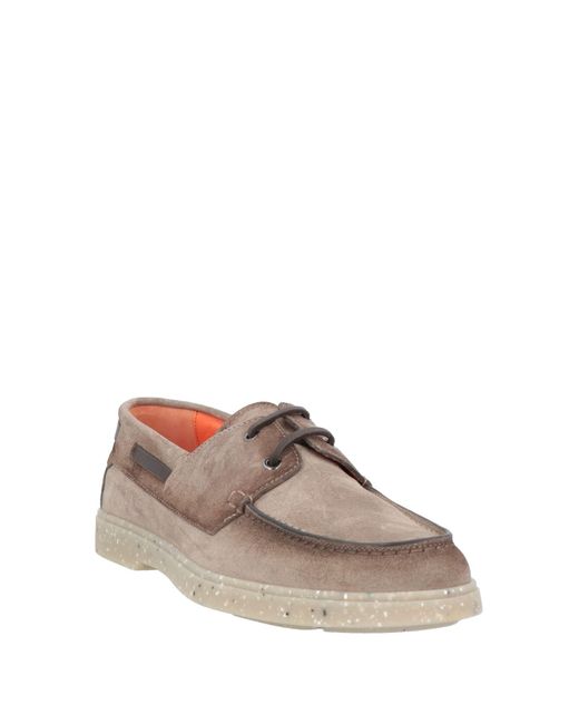 Santoni Brown Loafer for men