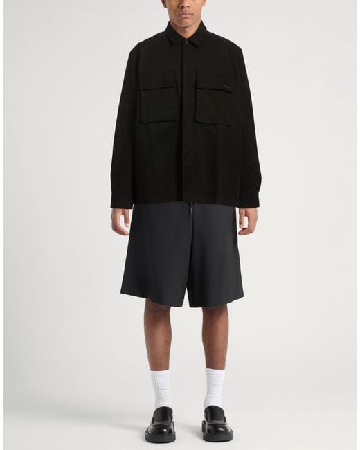 Belstaff Black Jacket Cotton for men