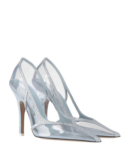 The Attico White Pumps