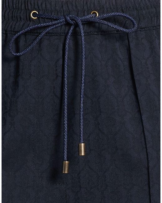 Etro Blue Pants Wool
