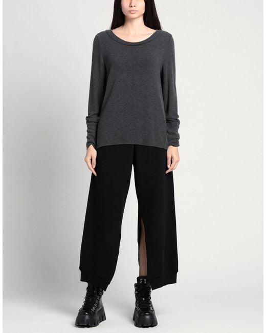 Michael Stars Black Charcoal Sweater Polyester, Rayon, Elastane