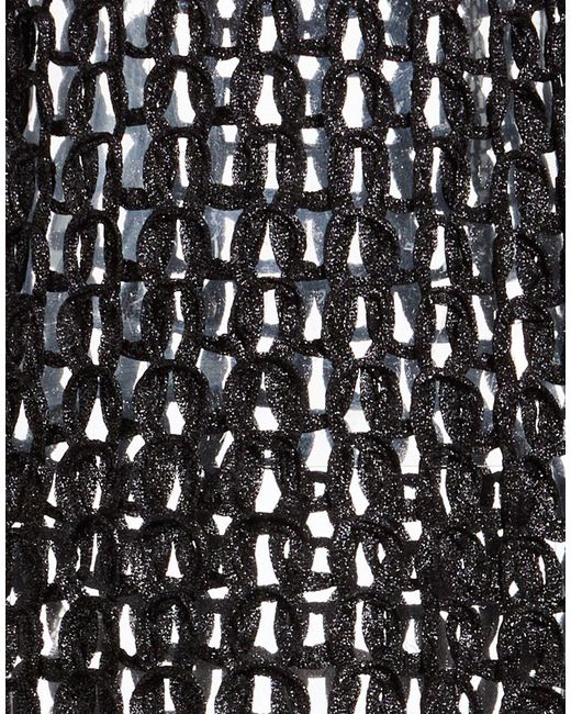 Aviu Black Top Metallic Polyester, Polyester
