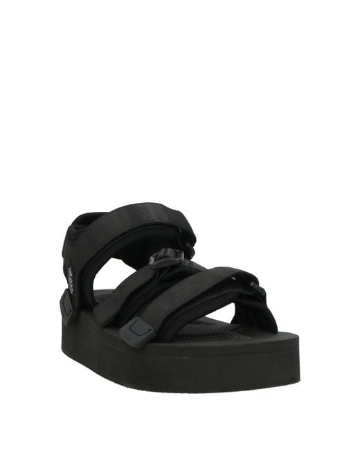 Suicoke Black Sandals