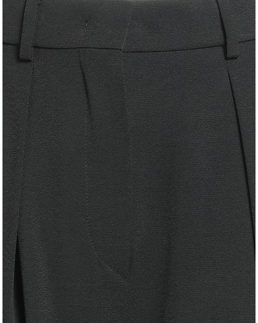 Sportmax Black Pants Viscose, Polyamide