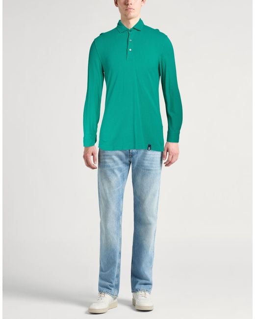 Polo Drumohr de hombre de color Green