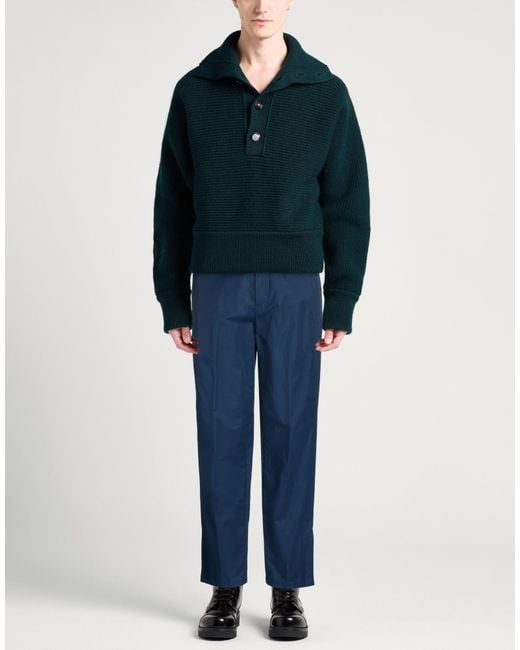 Lanvin Blue Pants for men
