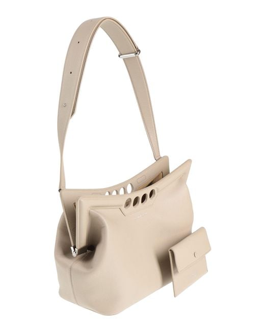 McQueen Natural Handbag Leather
