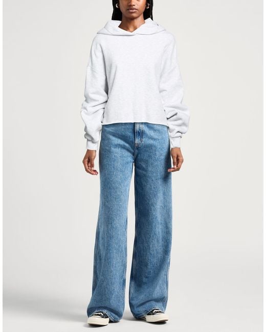 True Religion White Light Sweatshirt Cotton