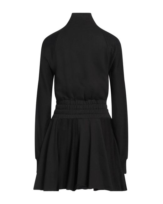 Versace Jeans Couture Black Mini Dress Cotton