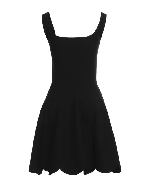 Rochas Black Mini Dress