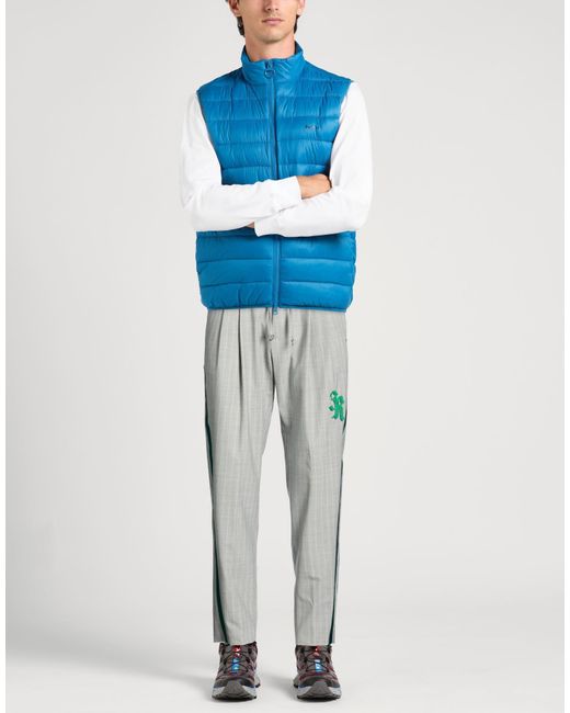 John Richmond Gray Pants Polyester, Virgin Wool, Elastane for men