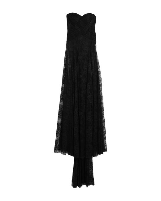 Robe longue Blumarine en coloris Black