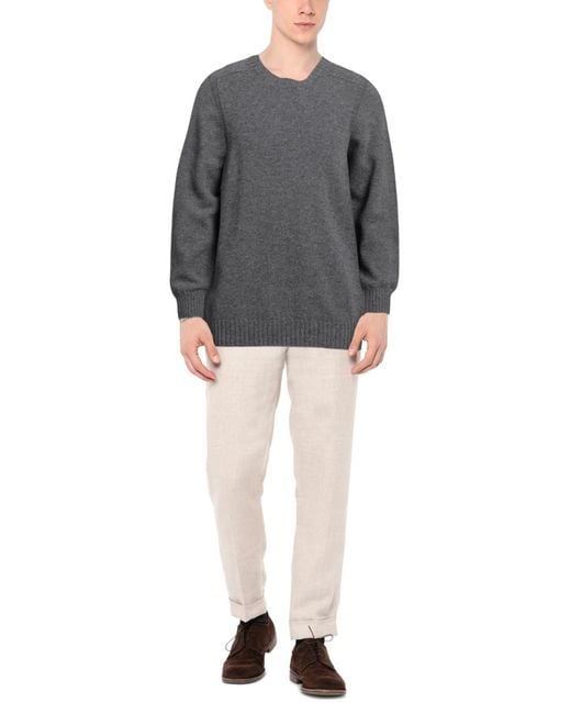 Gran Sasso Gray Jumper for men