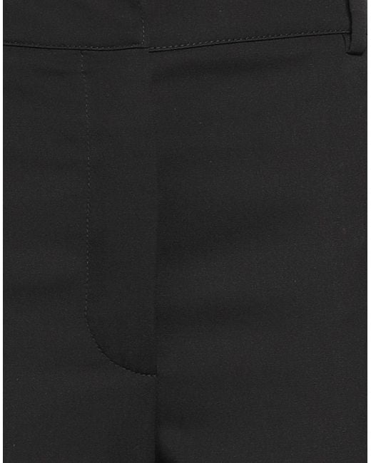 Lanvin Black Pants Virgin Wool, Cotton